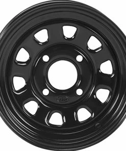 ITP Delta Steel Wheel 12x7 F/R Mule/Teryx - Black