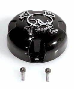 MotoSport Alloys Black Skull Cap