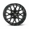 14 X 7, 4/4, 2+5, (Hurricane) Wheel, F/R, Matte Blk