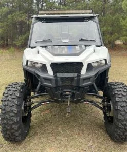 Seizmik Flip-Up Versa-Vent Windshield For Polaris General Scratch-Res-Poly