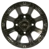 Falcon Ridge Raptor CI-8S Wheel 15x7, 4/137, 5+2, Matte Black