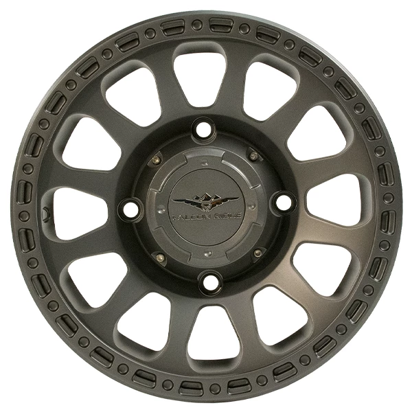 Falcon Ridge Wheel Pitch SBL-12S 14x7, 4/137, 5+2, GunMetalGray 1 Falcon Ridge Wheel Pitch SBL-12S 14x7, 4/137, 5+2, GunMetalGray