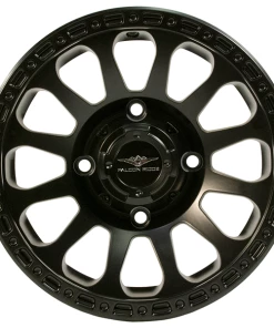 Falcon Ridge Wheel Pitch SBL-12S 15x7, 4/137, 5+2, Black