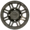 Falcon Ridge Wheel Glide SBL-8S 14x7, 4/156, 5+2, Gun Metal Gray Wheel