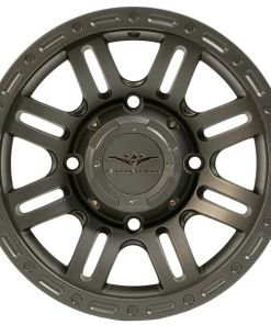 Falcon Ridge Wheel Glide SBL-8S 14x7, 4/156, 5+2, Gun Metal Gray Wheel