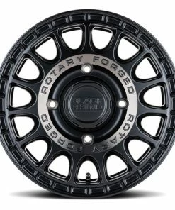 Sandstorm 15x7 4/137 Semi Gloss Black With Machined Tint Lip (5+2) Wheel