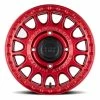 Sandstorm 15x7 4/110 Candy Red (6+1) Wheel