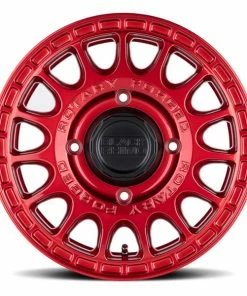 Sandstorm 15x7 4/110 Candy Red (6+1) Wheel