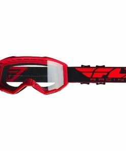 Fly Racing Focus Goggle Red /Clear Lens