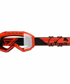 Fly Racing Focus Goggle Orange /Clear Lens