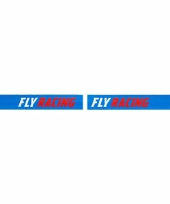 Fly Racing Zone Youth Goggle Blue/Wht/Red /Red Mirror/Smoke Lens W/Post
