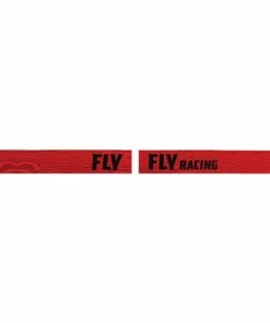 Fly Racing Zone Pro Goggle Red/Black /Red Mirror/Amber Lens W/Post