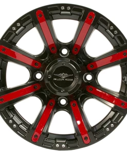Falcon Ridge Color Accent Kit - Red, Raptor CI-8S, 15 Inch Wheel, 4/137