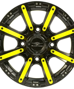 Falcon Ridge Color Accent Kit - Yellow, Raptor CI-8S, 14 Inch Wheel, 4/137