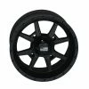 14x7 4/110 Frontline Stealth Black 556 Wheel