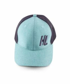 Aqua And Grey High Lifter Hat