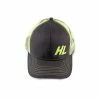 Charcoal/Lime Logo Snap Back Hat