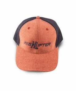 Orange And Charcoal Grey High Lifter Logo Hat