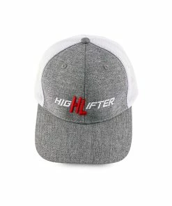 Heather Grey And White High Lifter Logo Hat