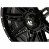 14x7 4/137 4+3 (+10mm) High Lifter HL22 Wheel - Gloss Black