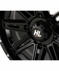 14x7 4/137 4+3 (+10mm) High Lifter HL22 Wheel - Gloss Black