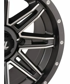 14x7 4/156 4+3 (+10mm) High Lifter HL22 Wheel - Gun Metal Grey-Mach