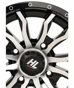 20x7 5/4.5 4+3 (+10mm) High Lifter HL21 - Gloss Blk-Mach