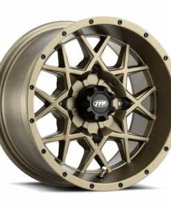 Hurricane Bronze 14x7 4/110 5+2 Wheel