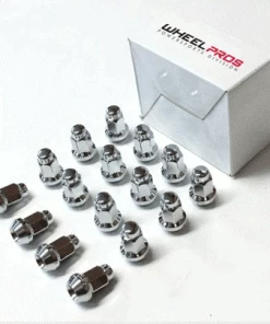 MSA 3/8-24 Chrome Tapered Lug Nut Kit