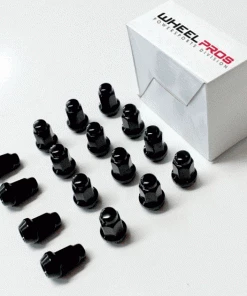 MSA 3/8-24 Tapered Black Lug Kit