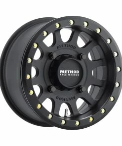 15x7, 4/137, MR401 Beadlock, 4+3, Matte Black
