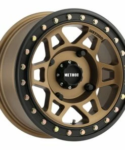 15x7, 4/156, MR405 UTV Beadlock, 5+2, Bronze With Matte Black Ring