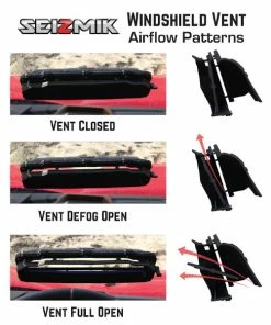 Seizmik Versa-Vent Self Install Kit (includes 2 Vents) -Seizmik Sales SZK 90049 4 L