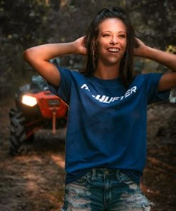 High Lifter Logo Shirt - Blue -Seizmik Sales TEE HL B 4 L