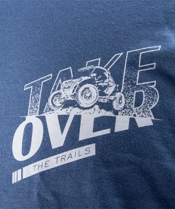 Takeover The Trails T-Shirt -Seizmik Sales TEE TO BLUE L2